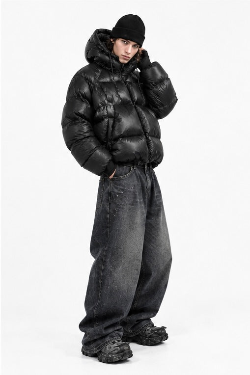 Noir Puffer Jacket