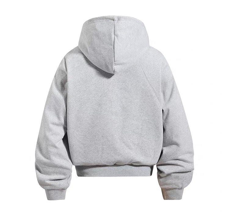 Vintage Script Zip Hoodie