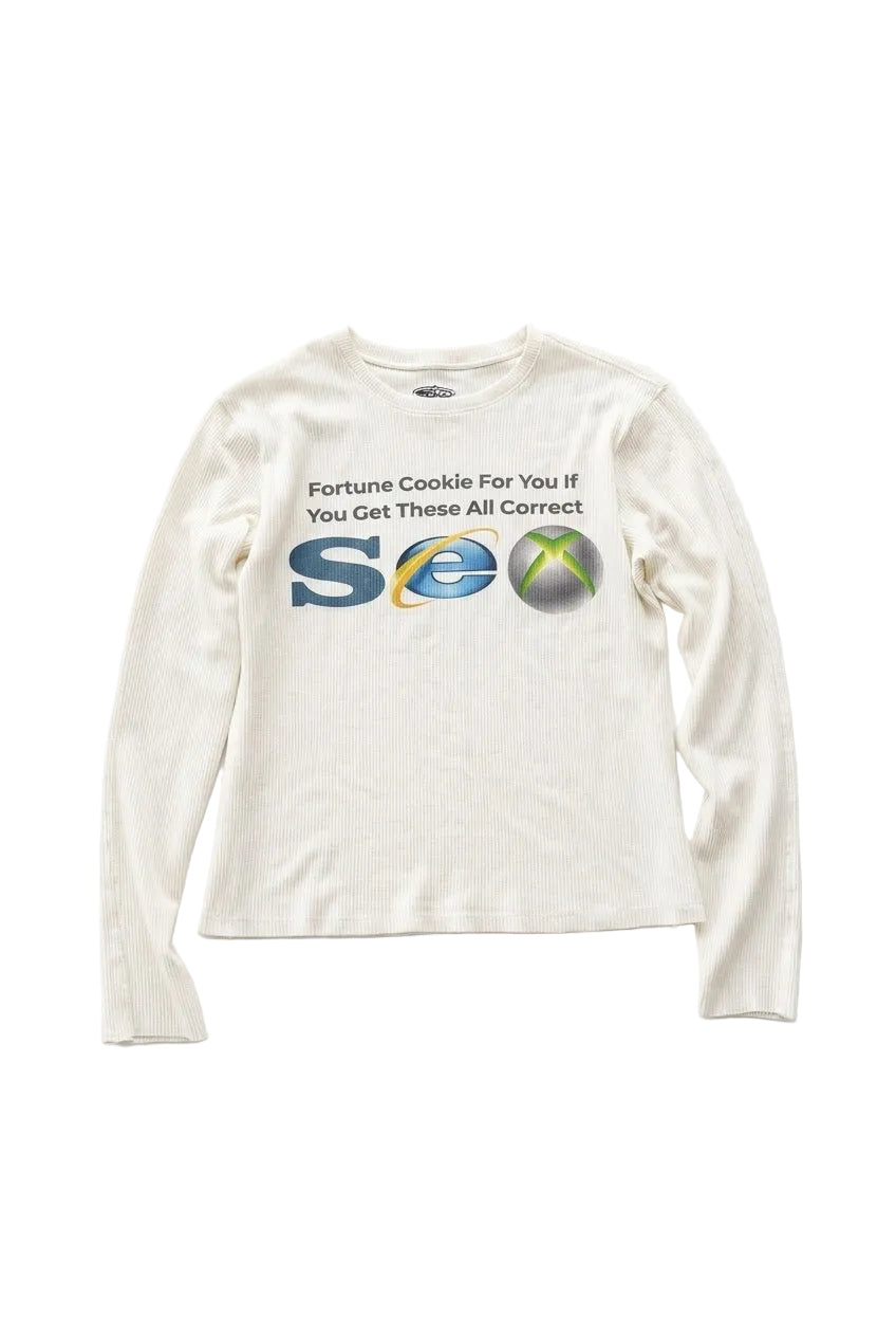 Cyber Ribbed Long Sleeve