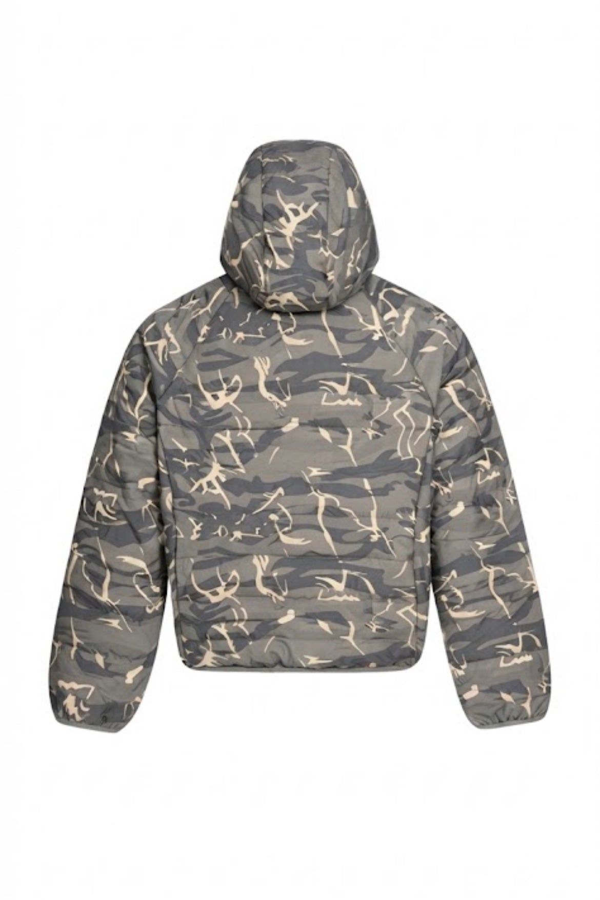 Faded Camo Down Jacket