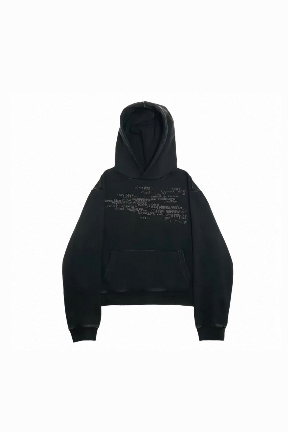 Recharge Hoodie – Black