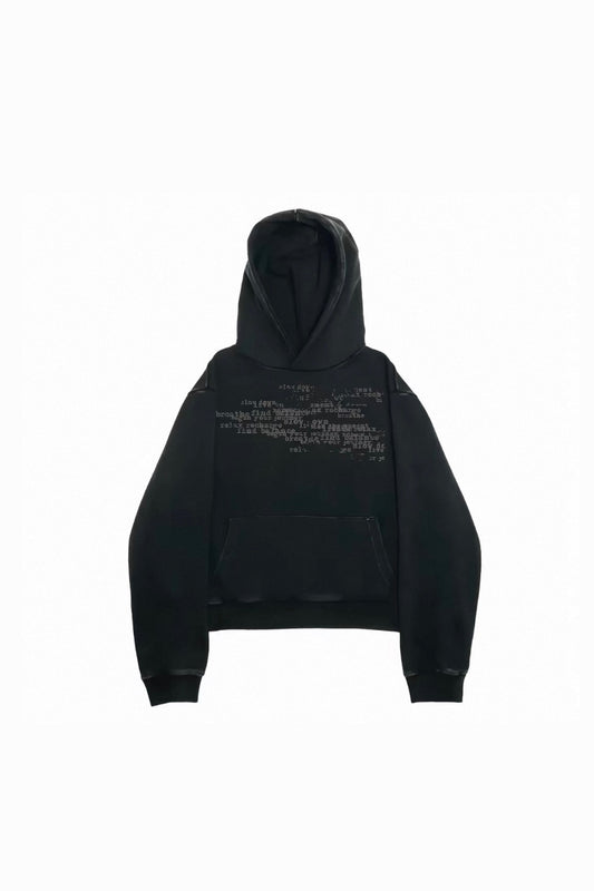 Recharge Hoodie – Black