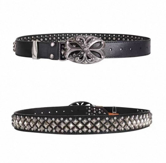 Oval Studded Belt