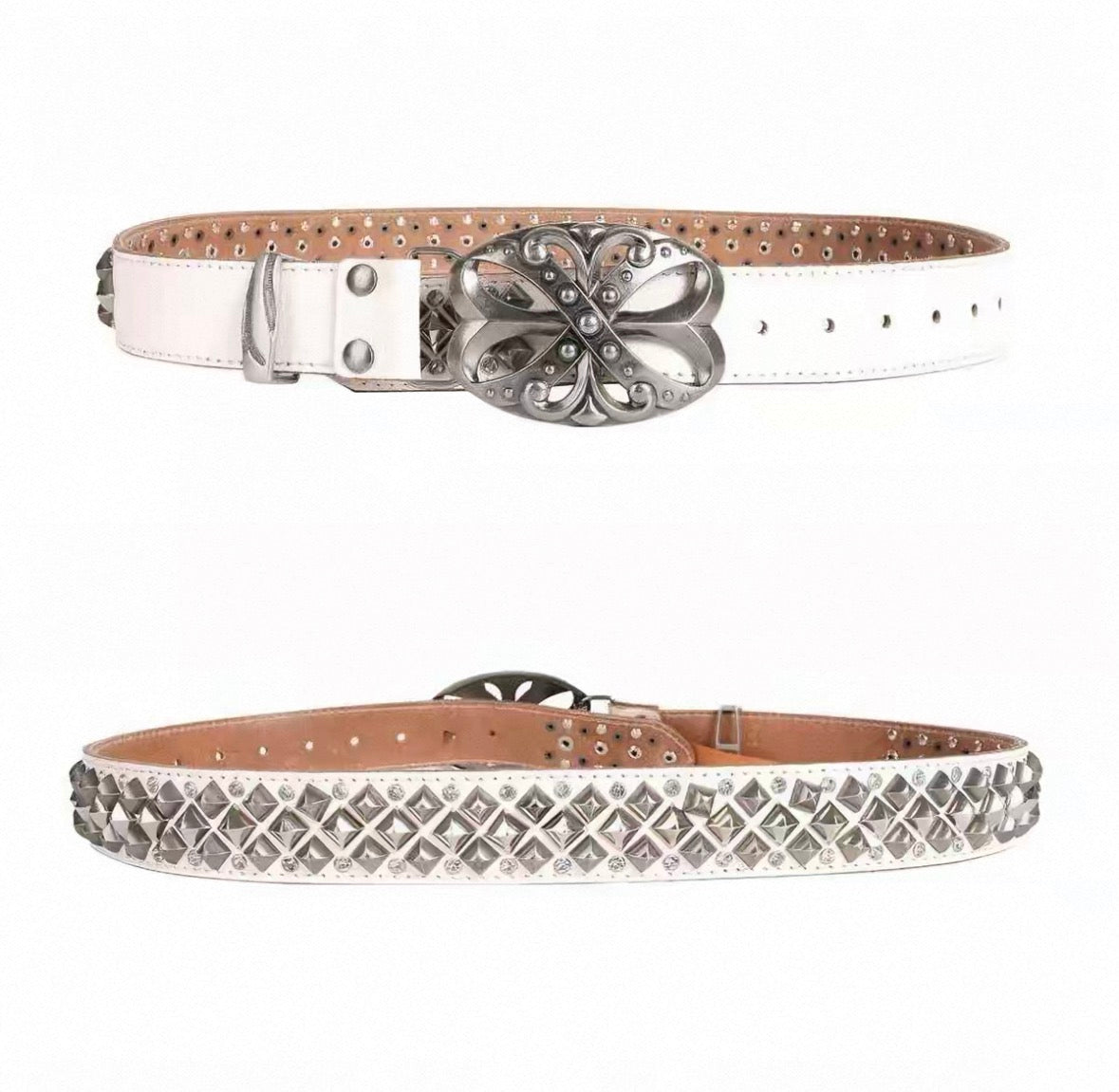 Oval Studded Belt