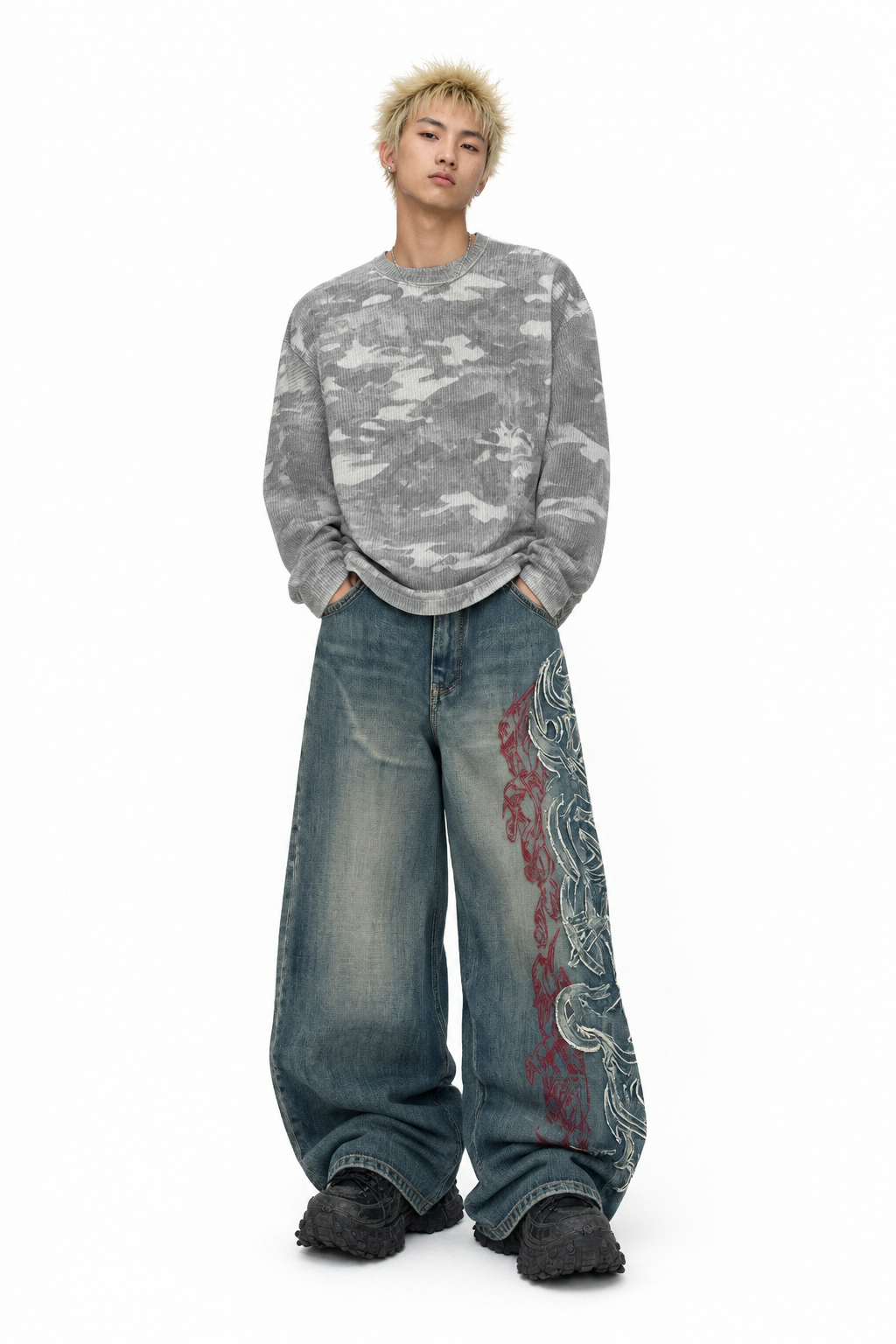 Rift Graphic Denim