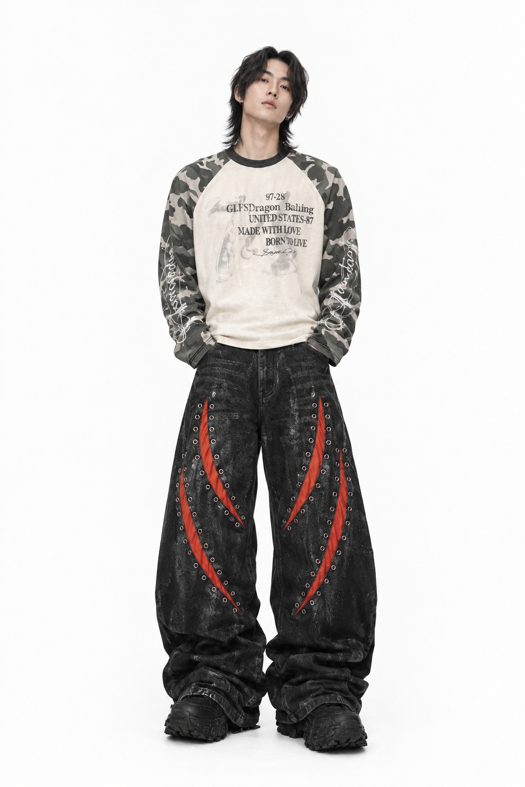 Inferno Lace Wide Pants