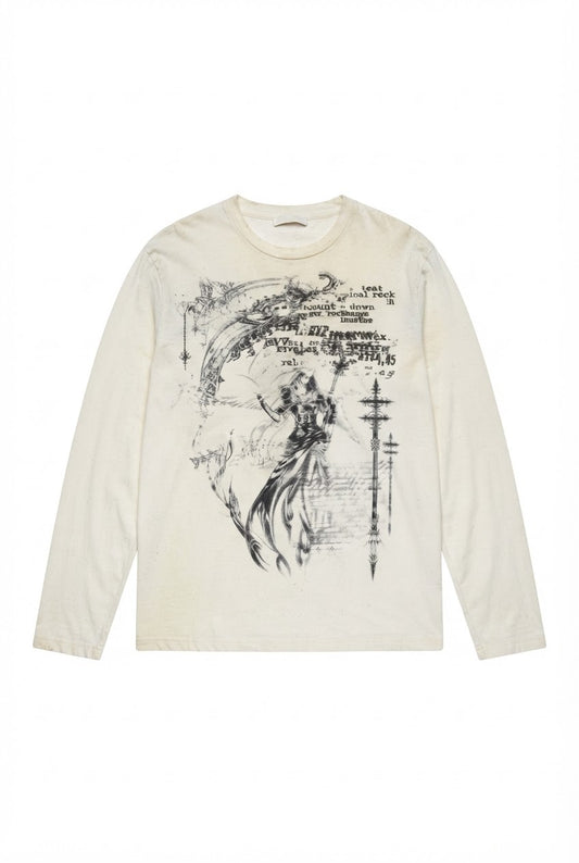 Ethereal Figure Long Tee