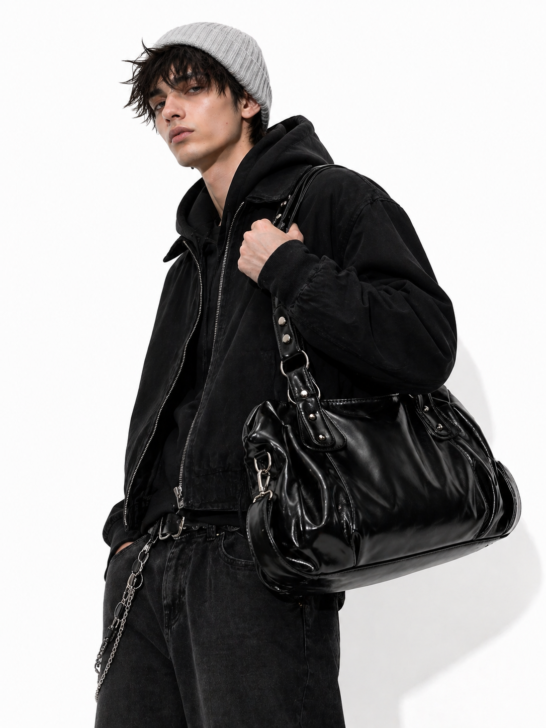 Leather Duffle Bag