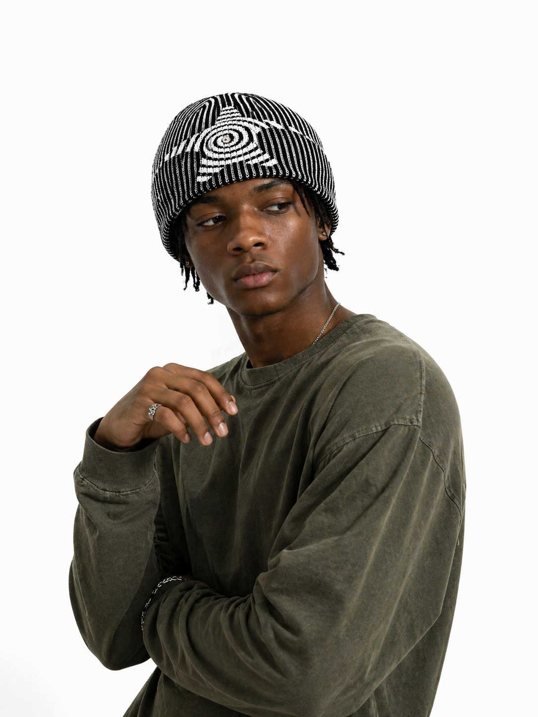 Abstract Nebula Beanie