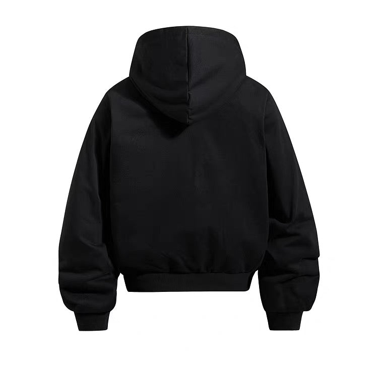 Vintage Script Zip Hoodie