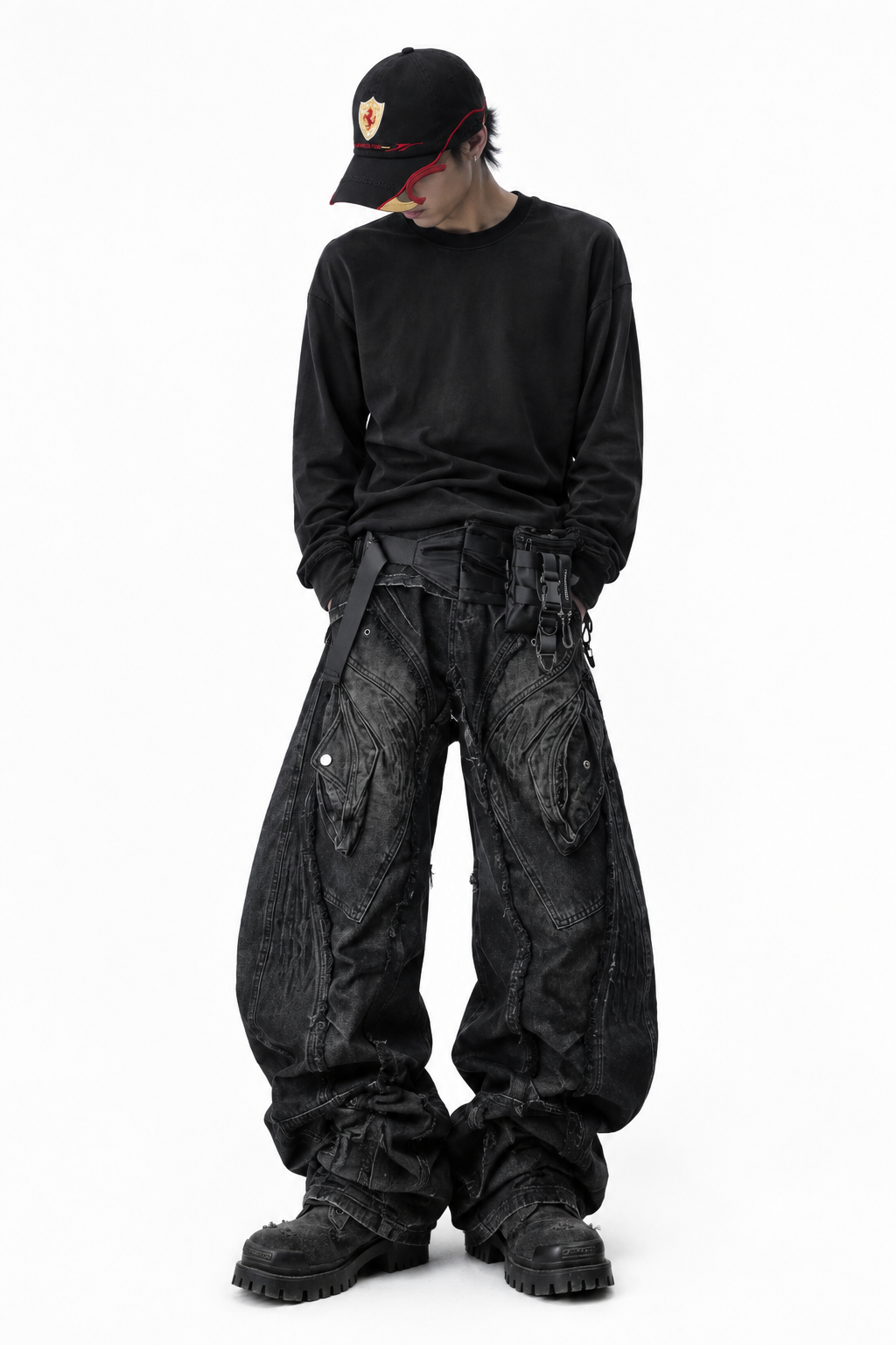 Raven Cargo Denim